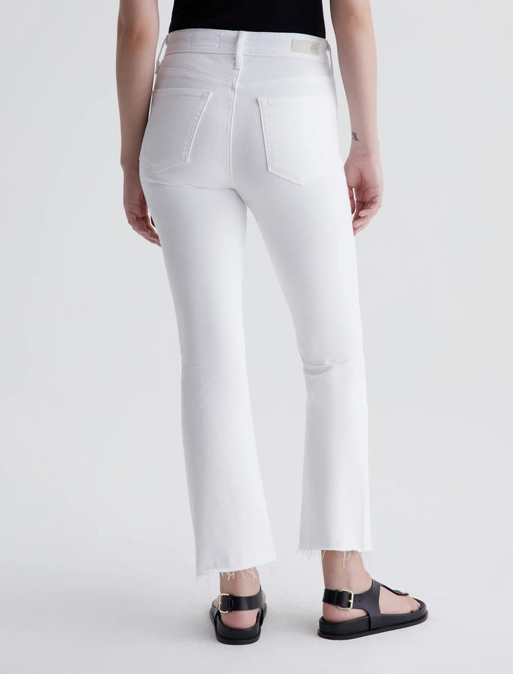 FARRAH BOOT CROP (MODERN WHITE) - A.G. DENIM