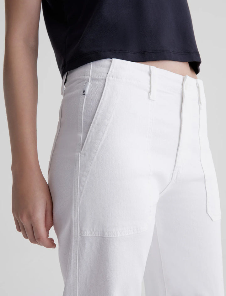 ANALEIGH STRAIGHT CROP (CLOUD WHITE) - A.G.