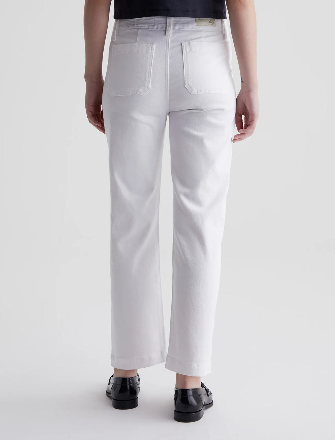 ANALEIGH STRAIGHT CROP (CLOUD WHITE) - A.G.