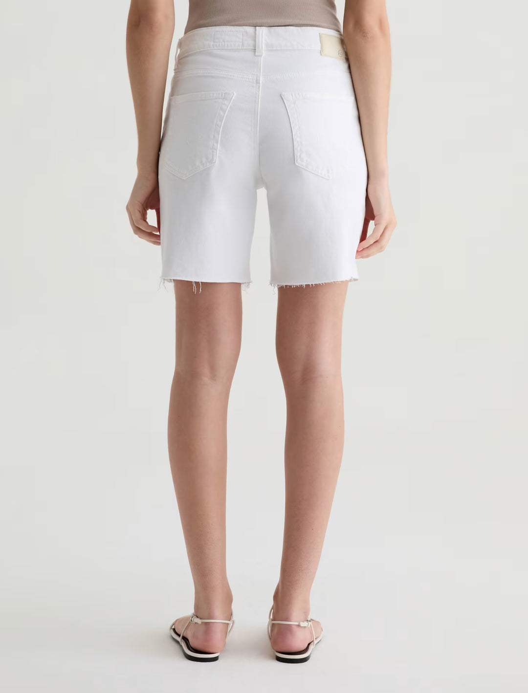 EX-BOYFRIEND SHORT (WHITE) - A.G. DENIM