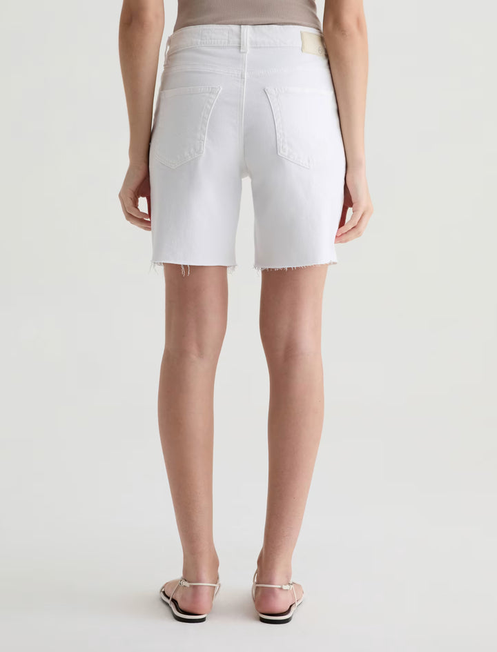 EX-BOYFRIEND SHORT (WHITE) - A.G. DENIM