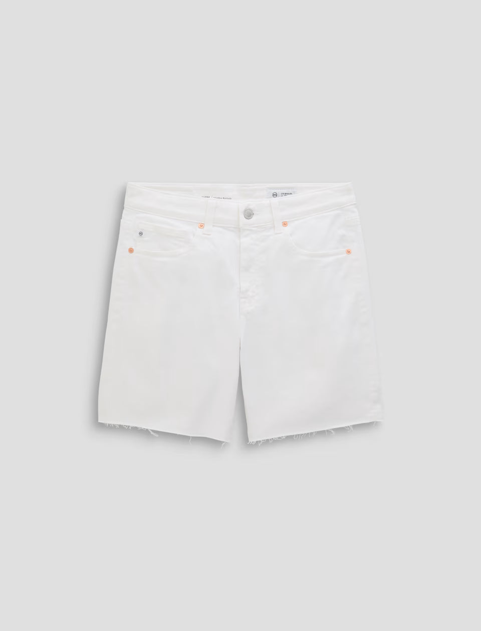 EX-BOYFRIEND SHORT (WHITE) - A.G. DENIM