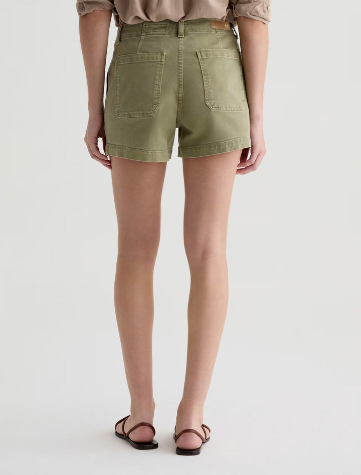 ANALEIGH SHORT (SURFUR BASIL) - A.G. DENIM