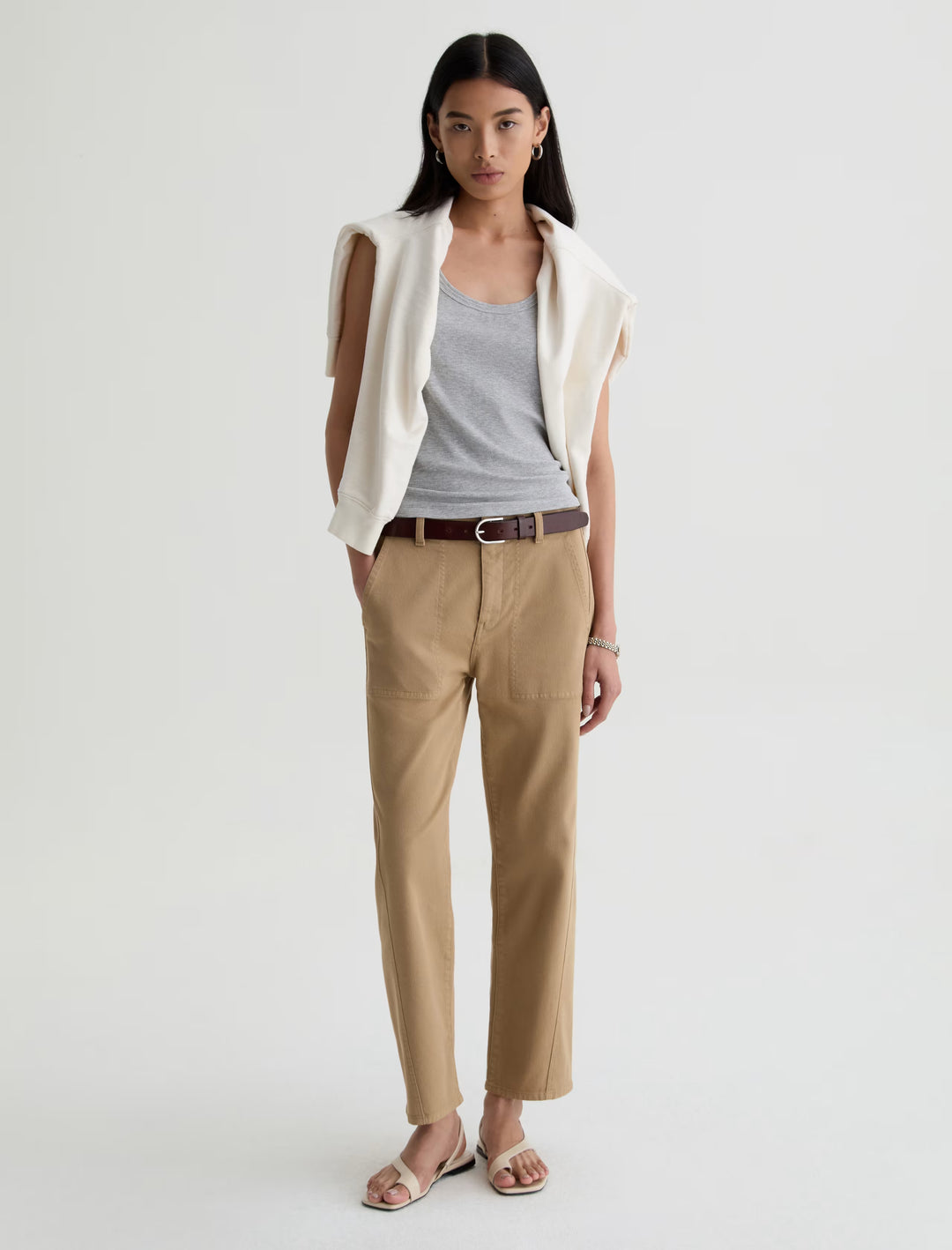 ANALEIGH UTILITY PANT (KHAKI SAND) - A.G. DENIM