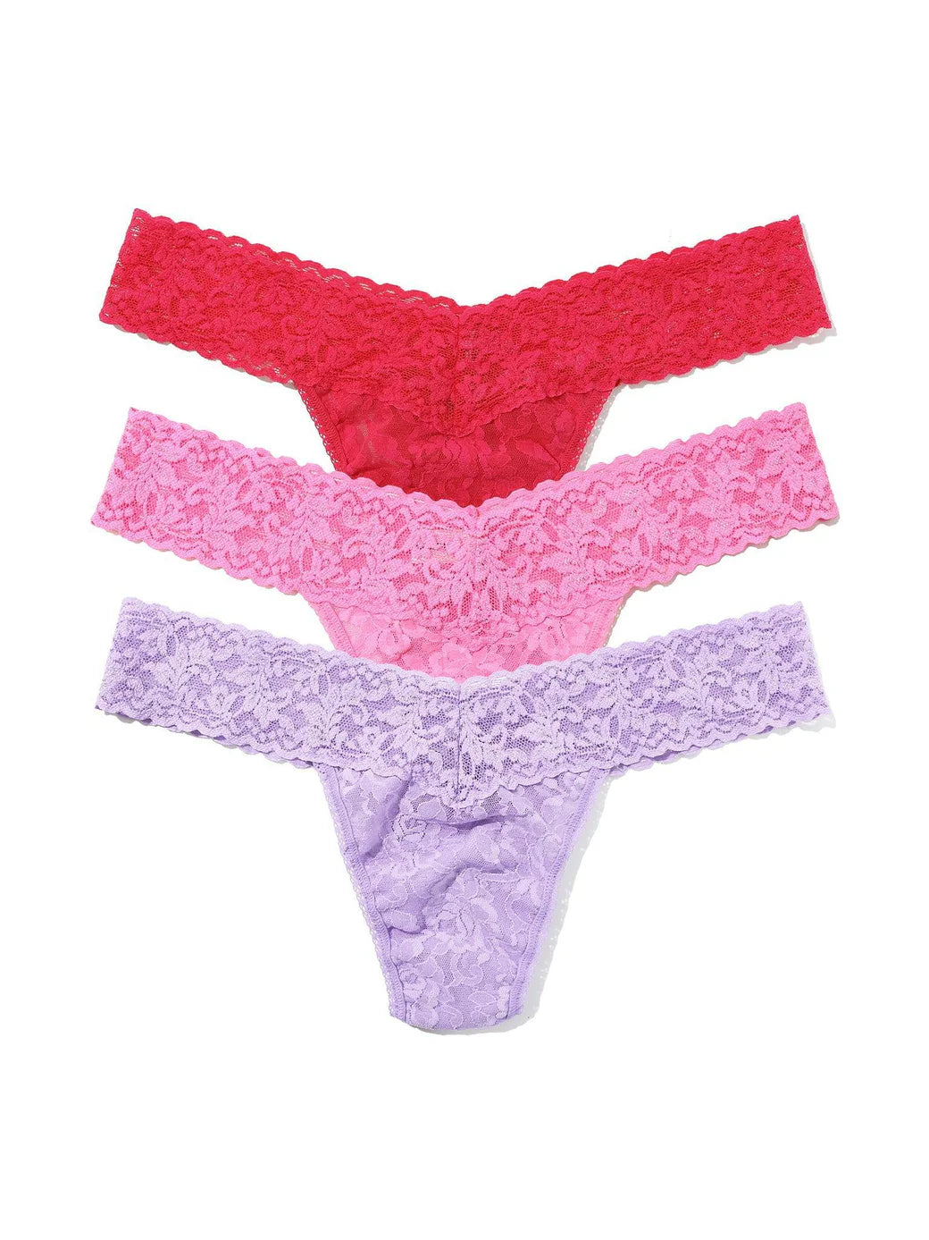 VDAY MATCHBOOK 3PCK ORIGINAL RISE THONG - HANKY PANKY