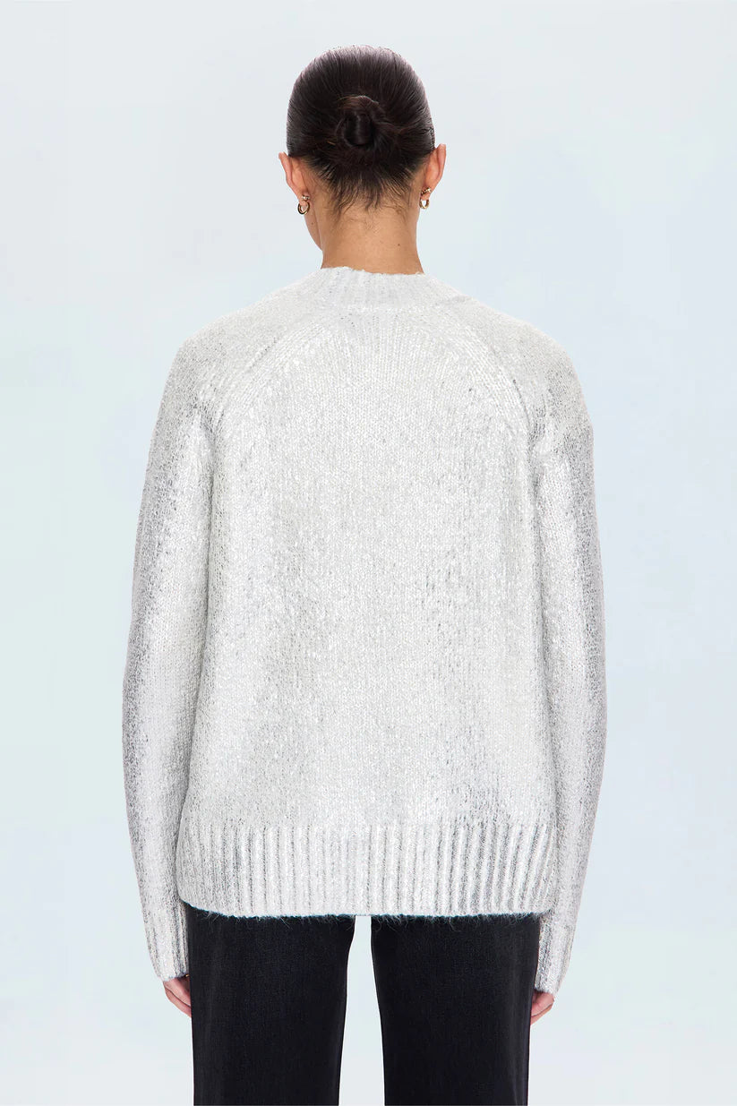 ILANA RAGLAN SLEEVE PULLOVER SWEATER - PISTOLA