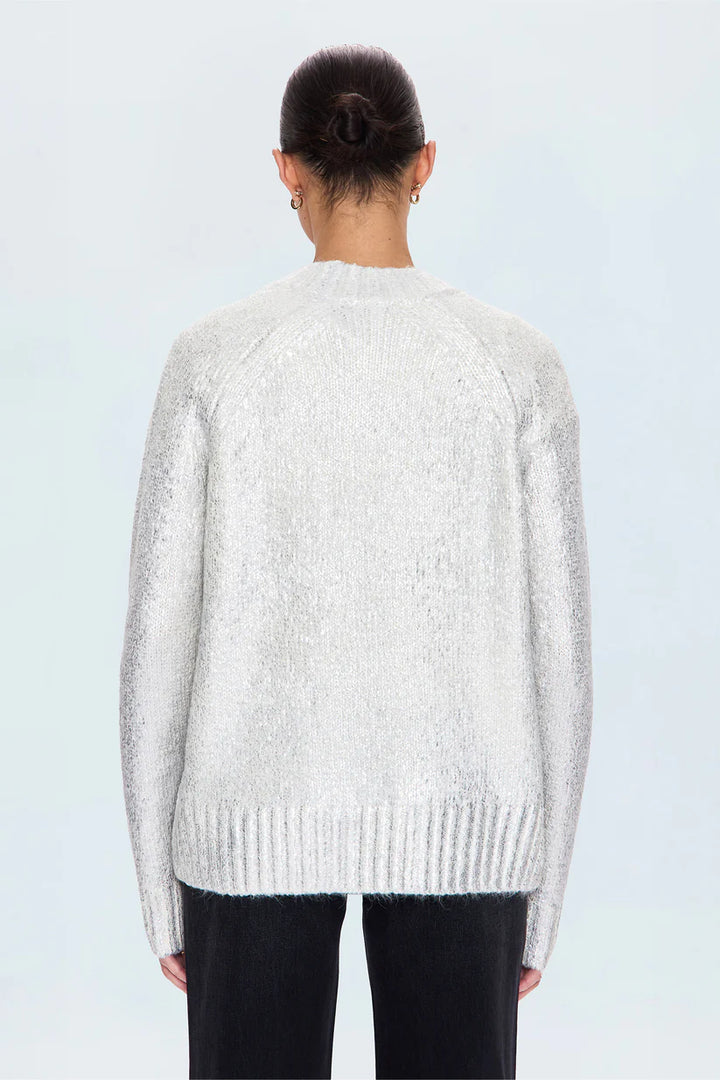 ILANA RAGLAN SLEEVE PULLOVER SWEATER - PISTOLA