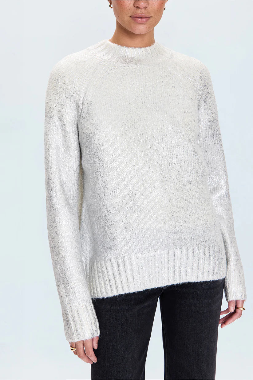 ILANA RAGLAN SLEEVE PULLOVER SWEATER - PISTOLA