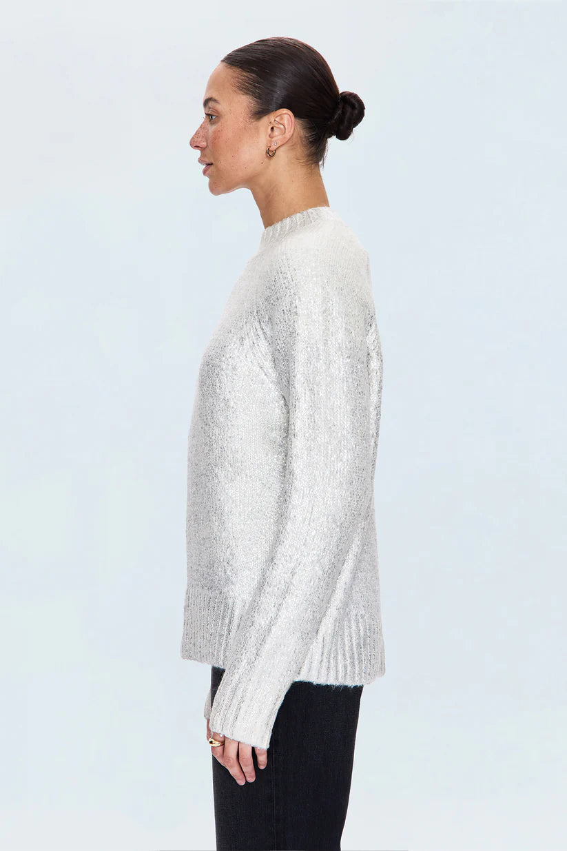 ILANA RAGLAN SLEEVE PULLOVER SWEATER - PISTOLA