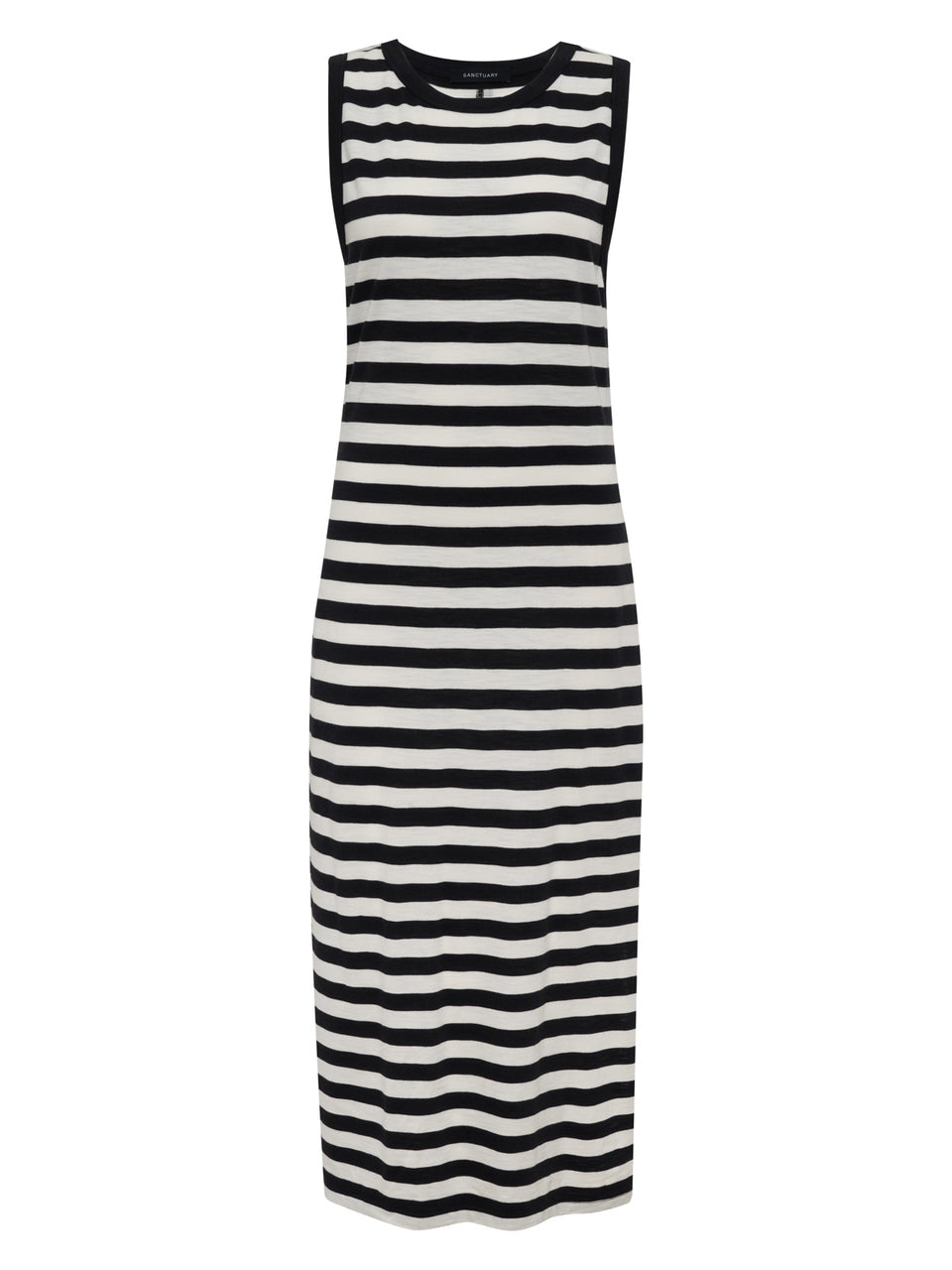 CONTRAST TRIM MAXI STRIPE DRESS - SANCTUARY