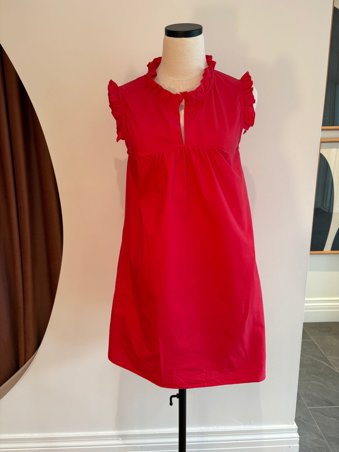 PARACHUTE KAT DRESS (RED) - STARK X