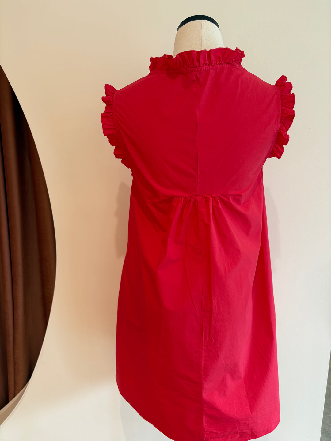 PARACHUTE KAT DRESS (RED) - STARK X