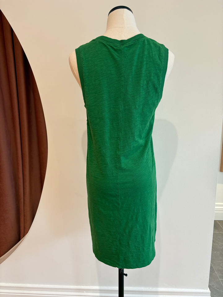 TANK CREW NECK DRESS (GRASS) - BOBI