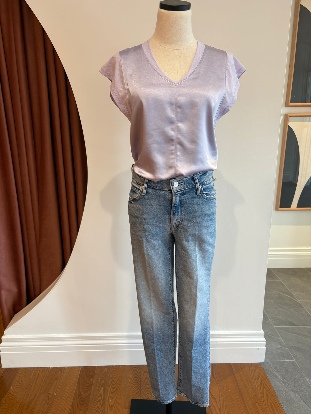 CAMERON TOP (LAVENDER) - MELISSA NEPTON
