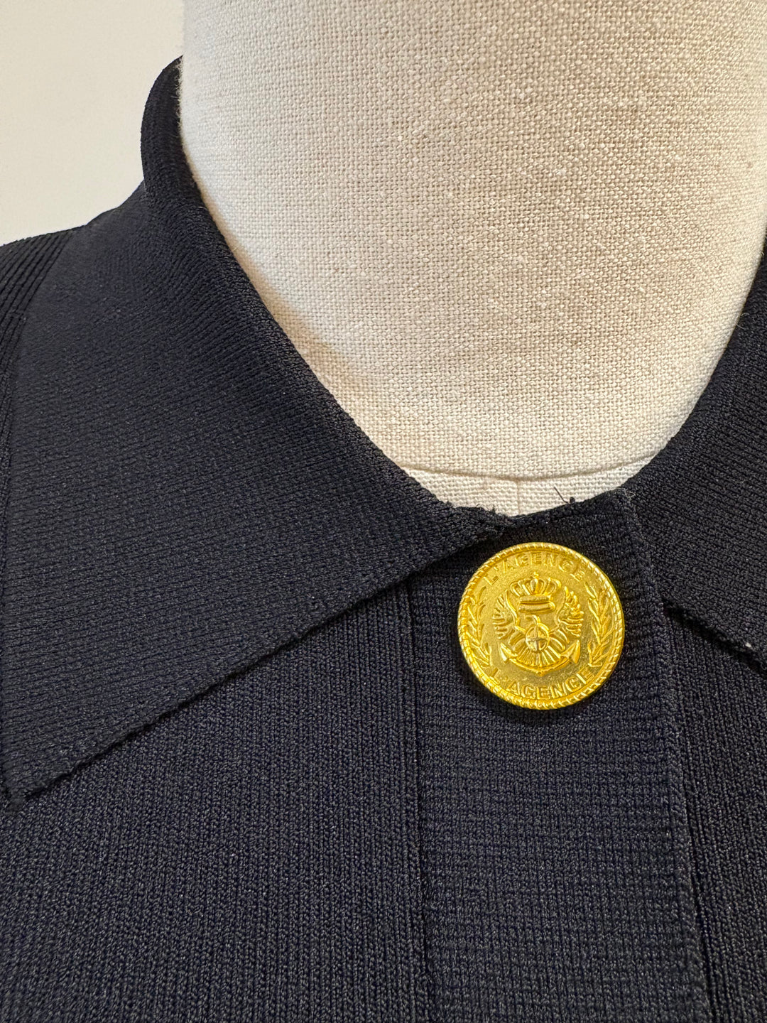 OSIRIS COLLARED CARDIGAN - L'AGENCE