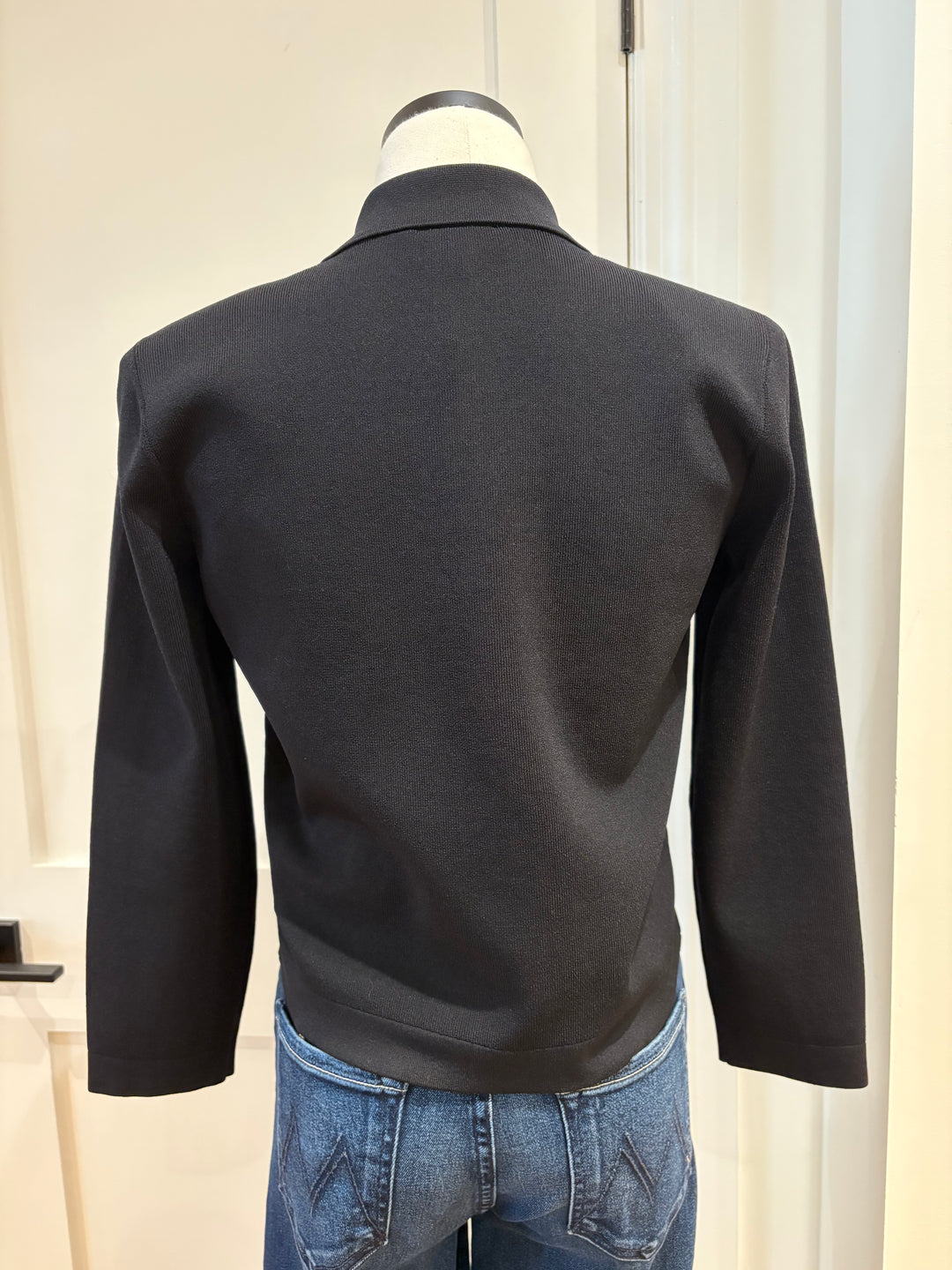 OSIRIS COLLARED CARDIGAN - L'AGENCE