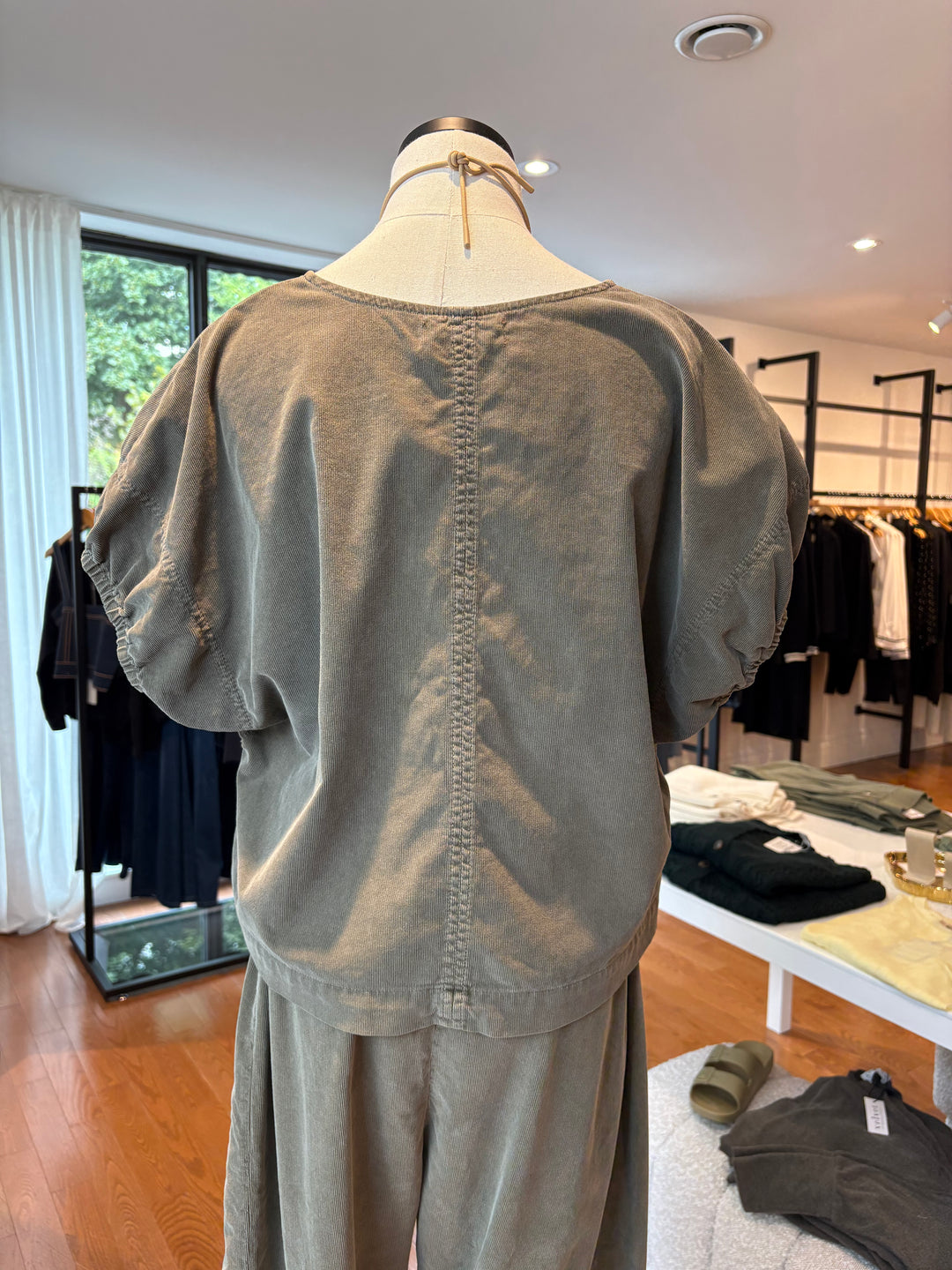 MAI CORDUROY TOP - VELVET