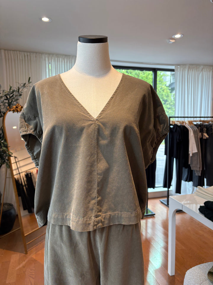MAI CORDUROY TOP - VELVET