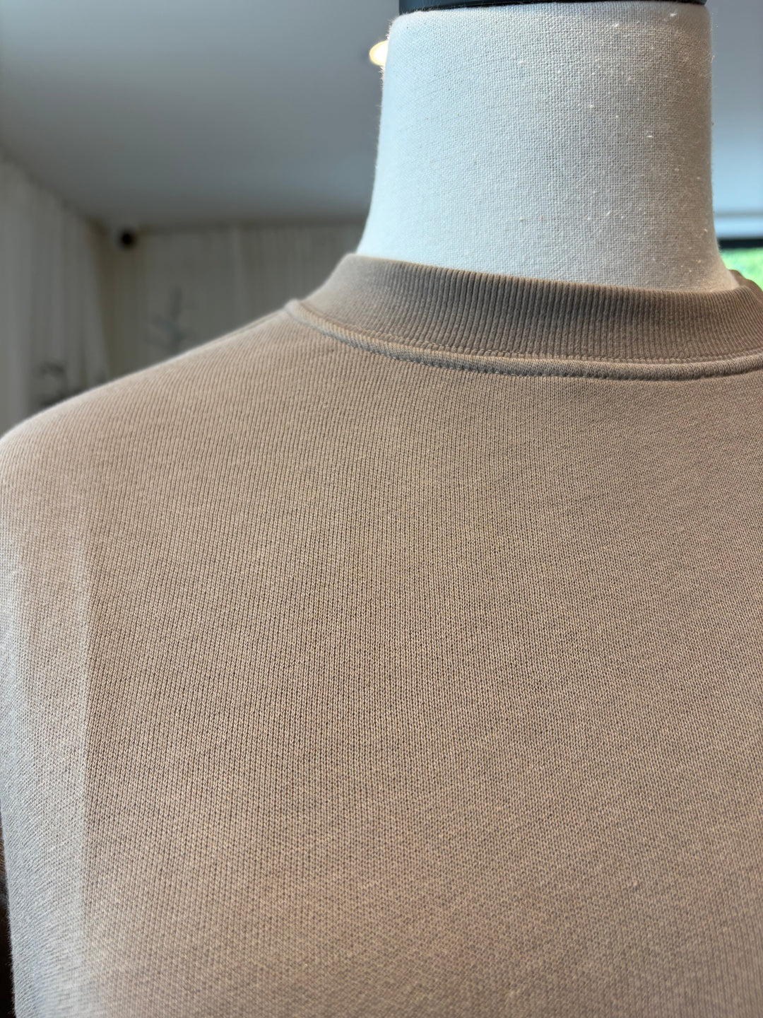 YNEZ ORGANIC FLEECE SWEATSHIRT (SYCAMORE) - VELVET