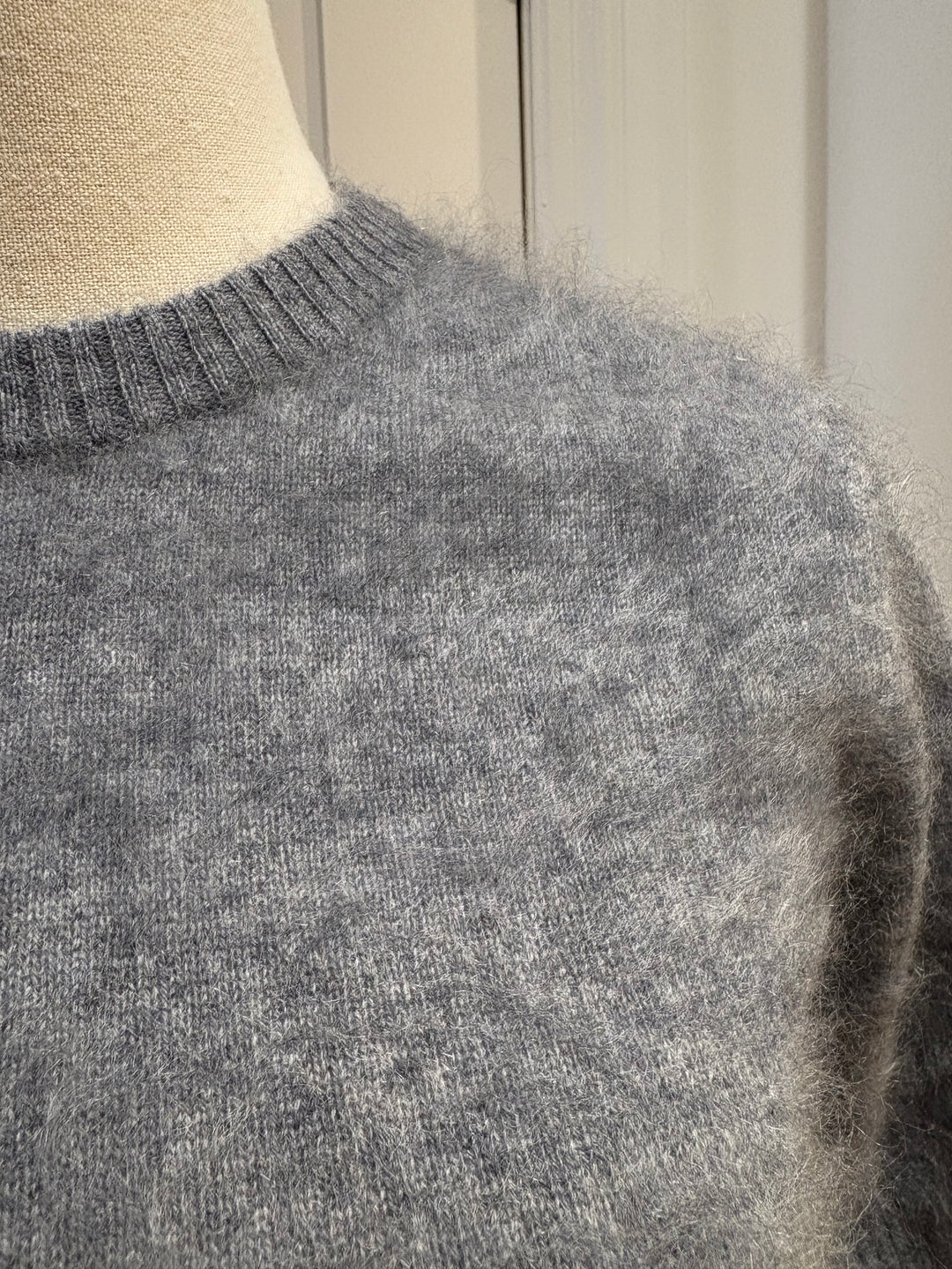 CROPPED SHORT SLEEVE CREWNECK - AUTUMN CASHMERE