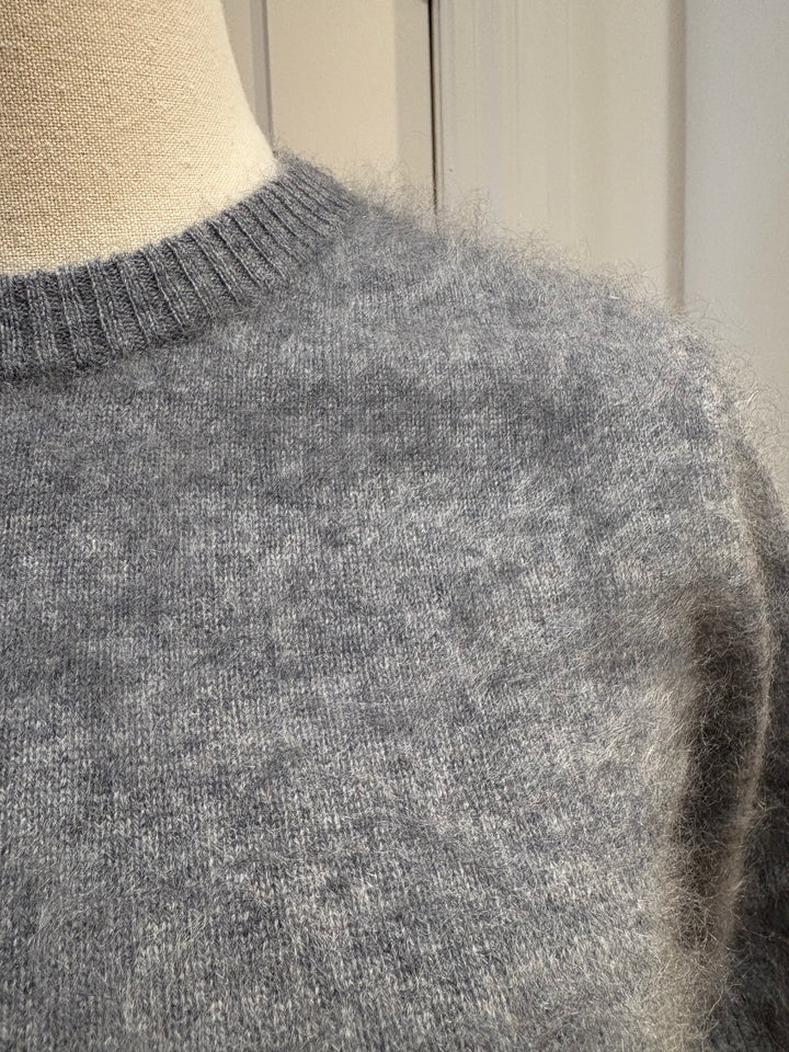 CROPPED SHORT SLEEVE CREWNECK - AUTUMN CASHMERE