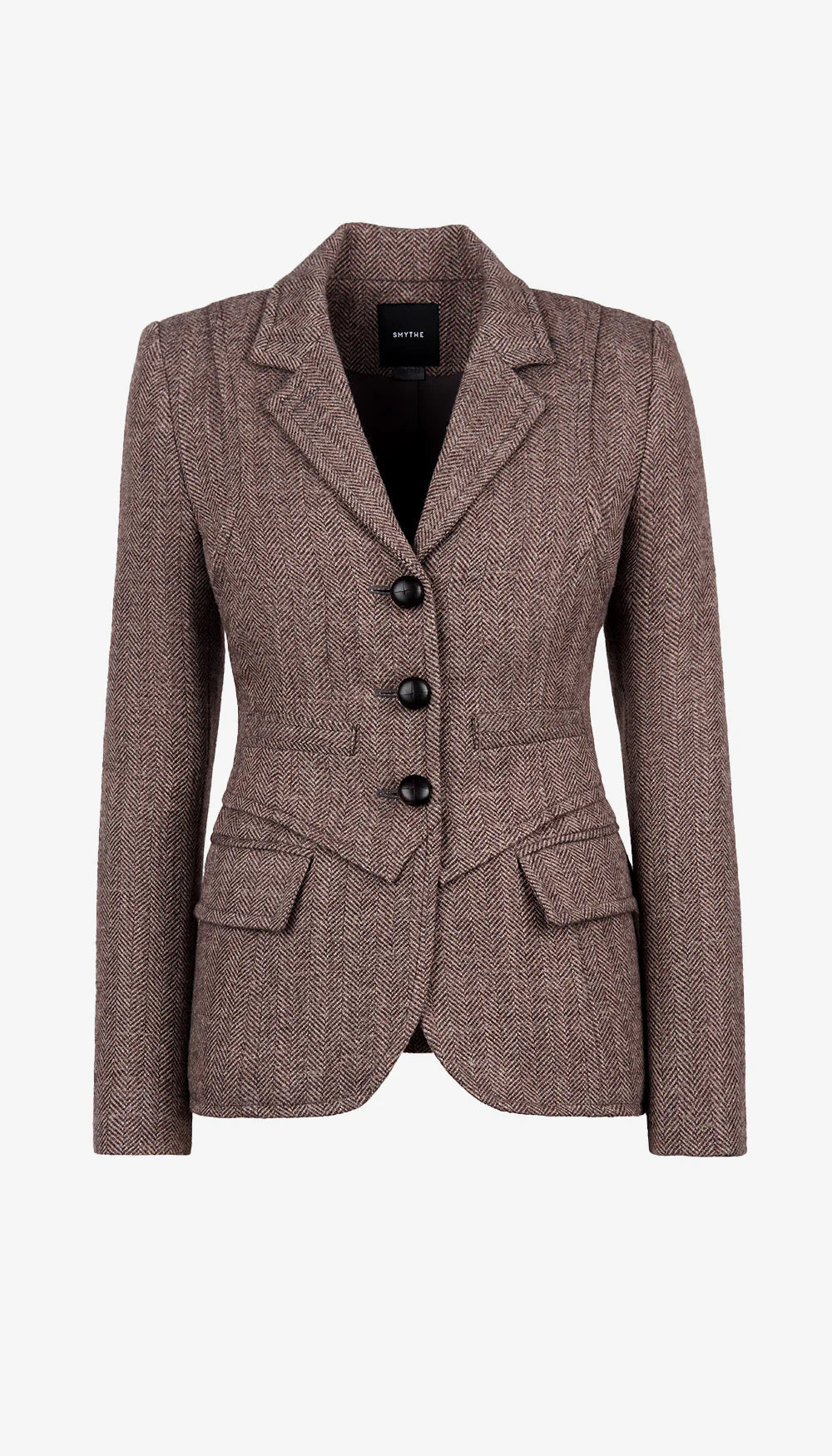 THREE BUTTON BLAZER (GREIGE) - SMYTHE