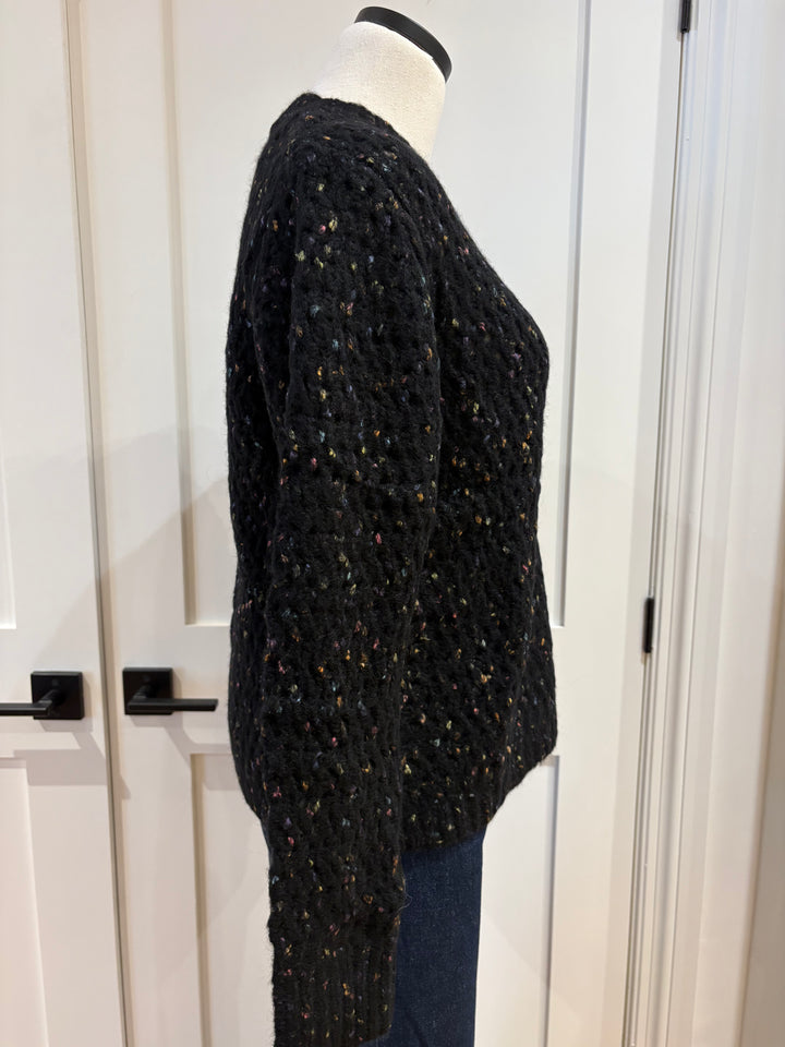 MESH STITCH CONFETTI CREW (CELESTIAL) - AUTUMN CASHMERE