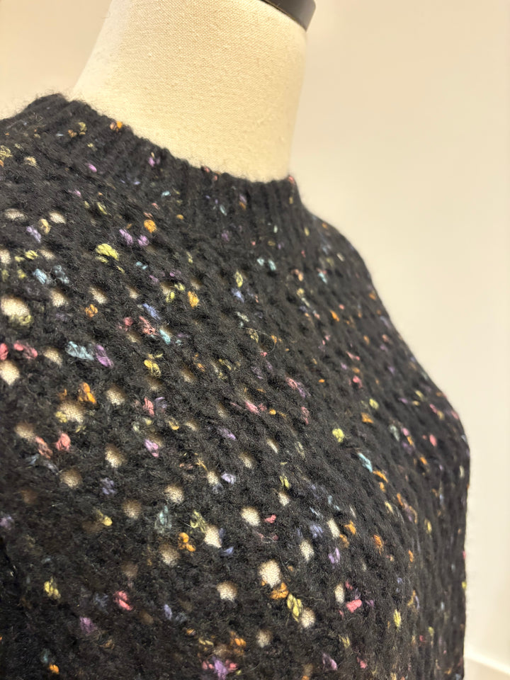 MESH STITCH CONFETTI CREW (CELESTIAL) - AUTUMN CASHMERE