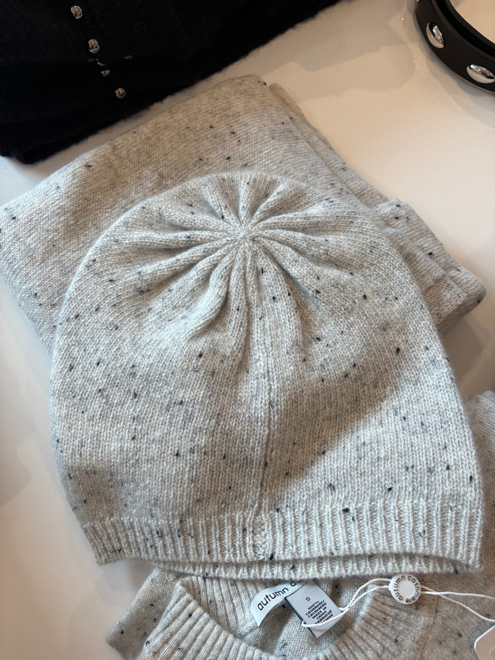ASYMMETRIC BAG HAT (HUSKY) - AUTUMN CASHMERE