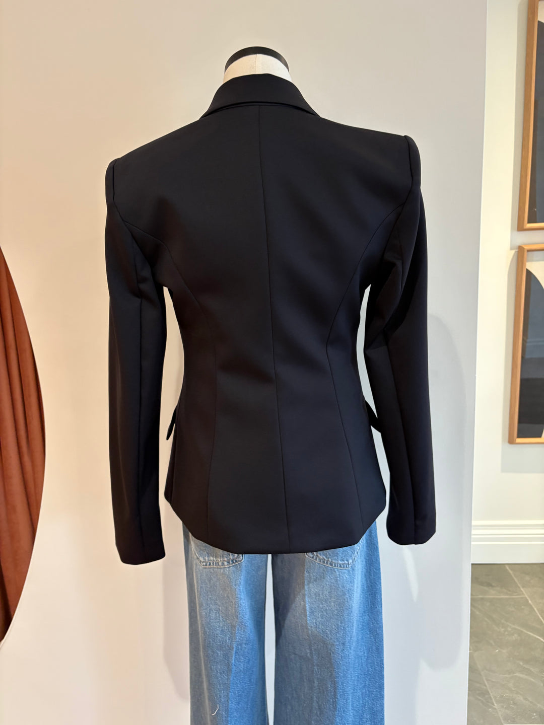 6 BUTTONS JACKET (BLACK) - IRIS SETLAKWE