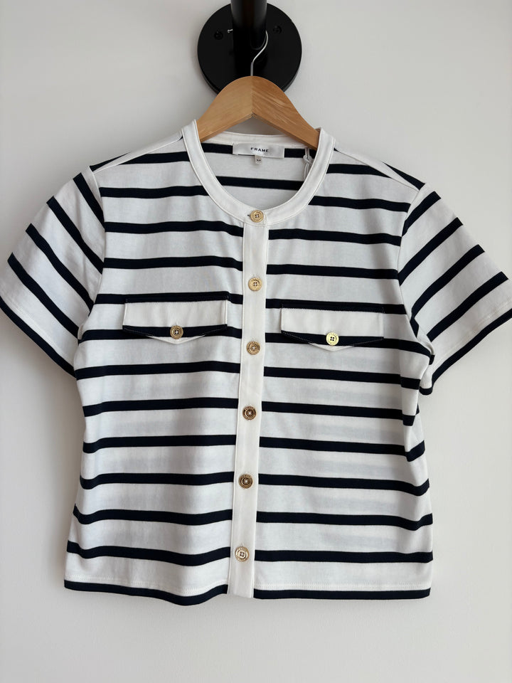 THE JERSEY STRIPED TOP - FRAME
