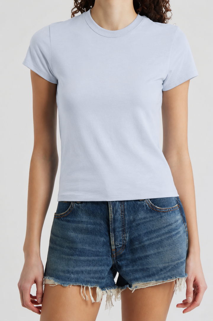 THE VINTAGE BABY TEE (POWDER BLUE) - FRAME