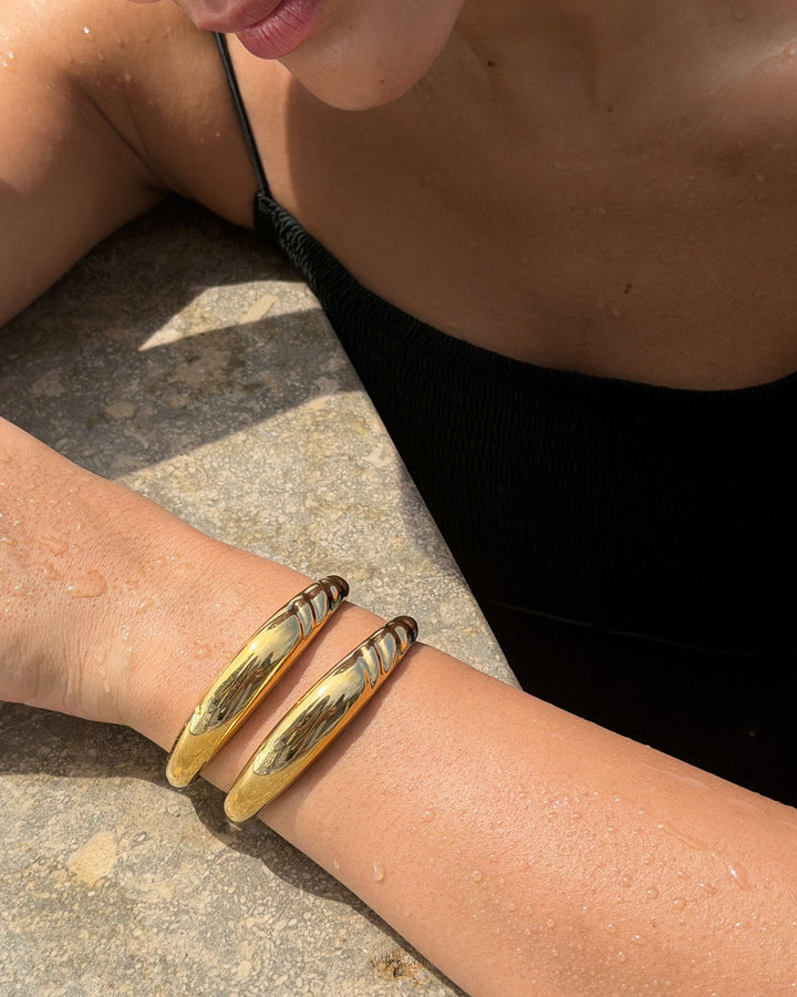 NELLE BANGLE (GOLD) - JENNY BIRD
