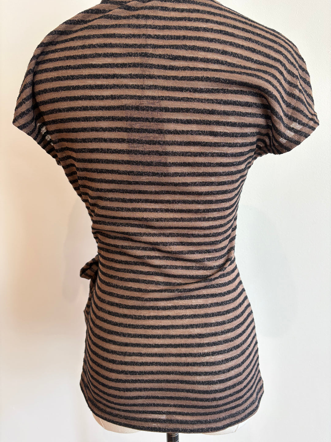 GABBIE TOP (ONXY COCOA STRIPE) - RAILS