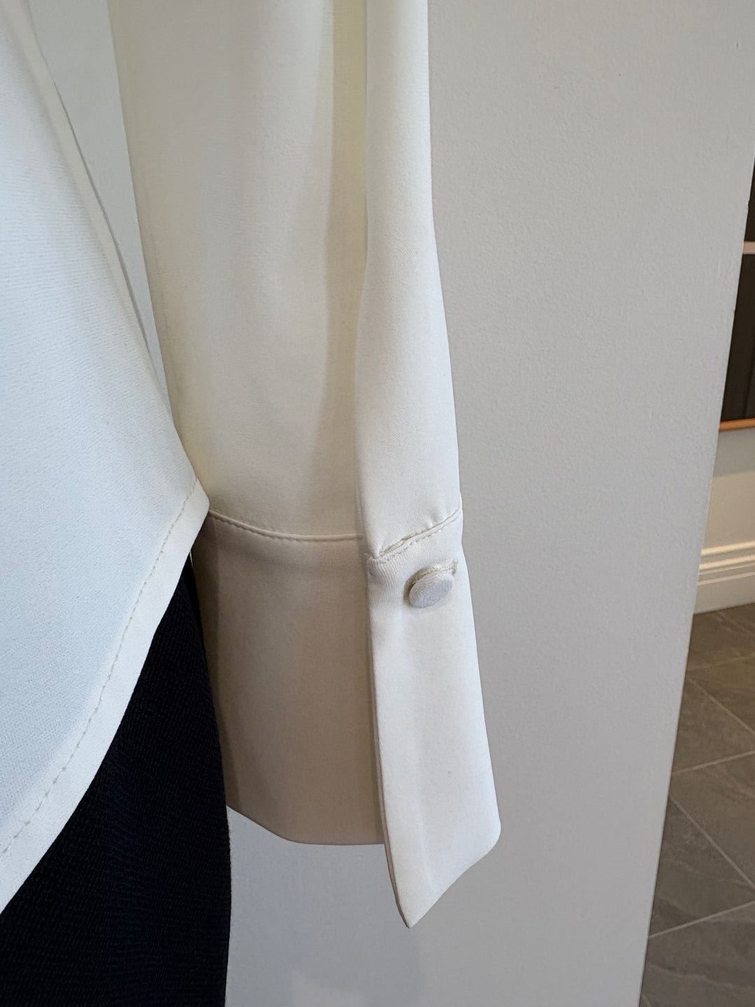 MATTE JERSEY SHIRT (IVORY) - IRIS SETLAKWE
