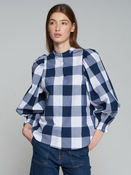 NURIA SHIRT (NAVY) - VILAGALLO