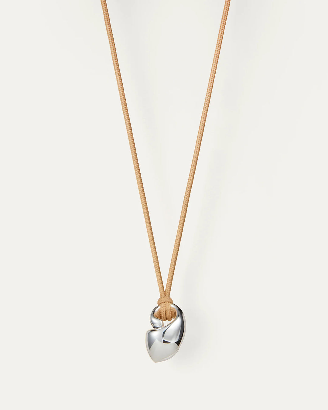 ESTELLE ROPE NECKLACE (SILVER) - JENNY BIRD