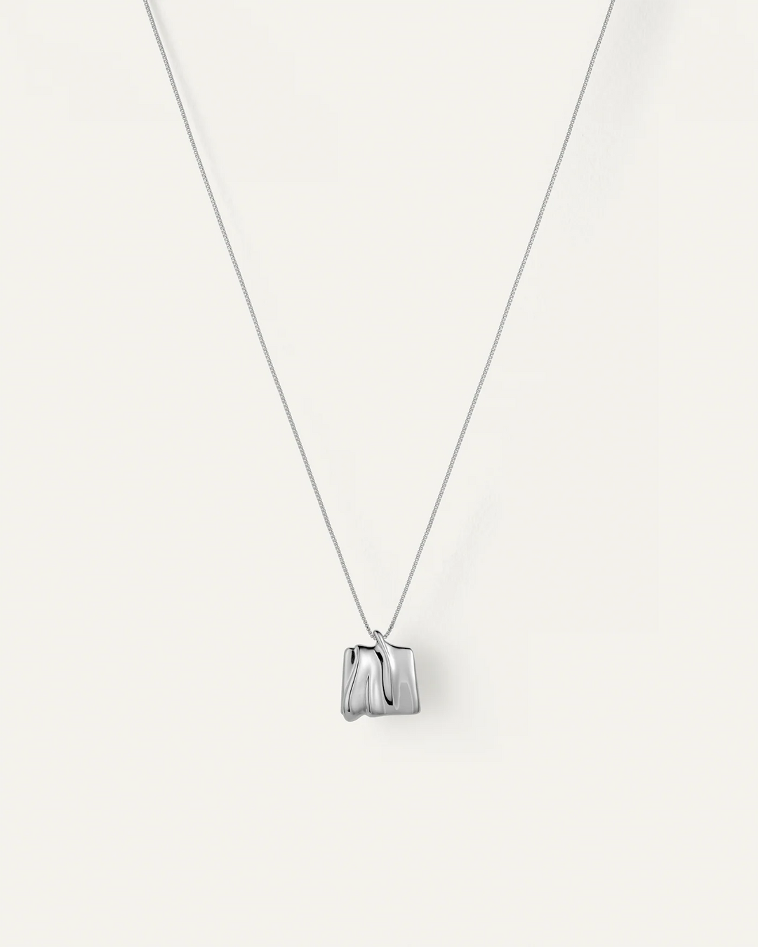 SUNDRA PENDANT NECKLACE (SILVER) - JENNY BIRD