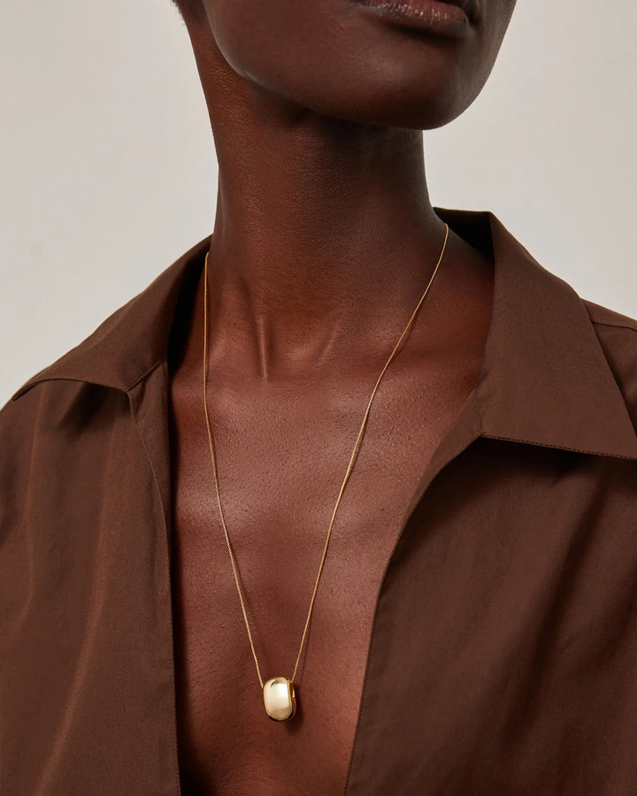 LEON PENDANT NECKLACE (GOLD) - JENNY BIRD