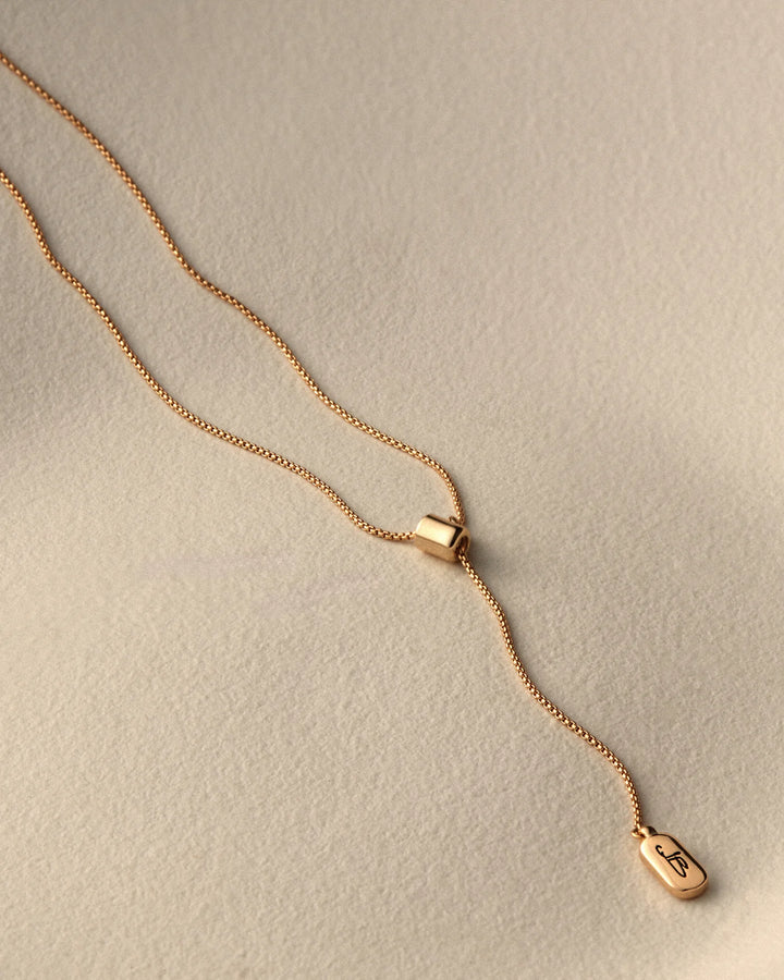 LEON PENDANT NECKLACE (GOLD) - JENNY BIRD