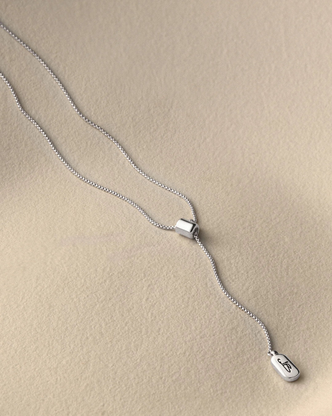 LEON PENDANT NECKLACE (SILVER) - JENNY BIRD