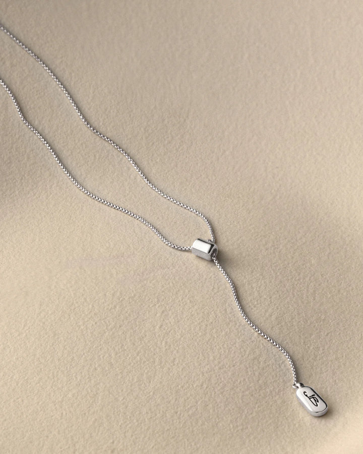 LEON PENDANT NECKLACE (SILVER) - JENNY BIRD
