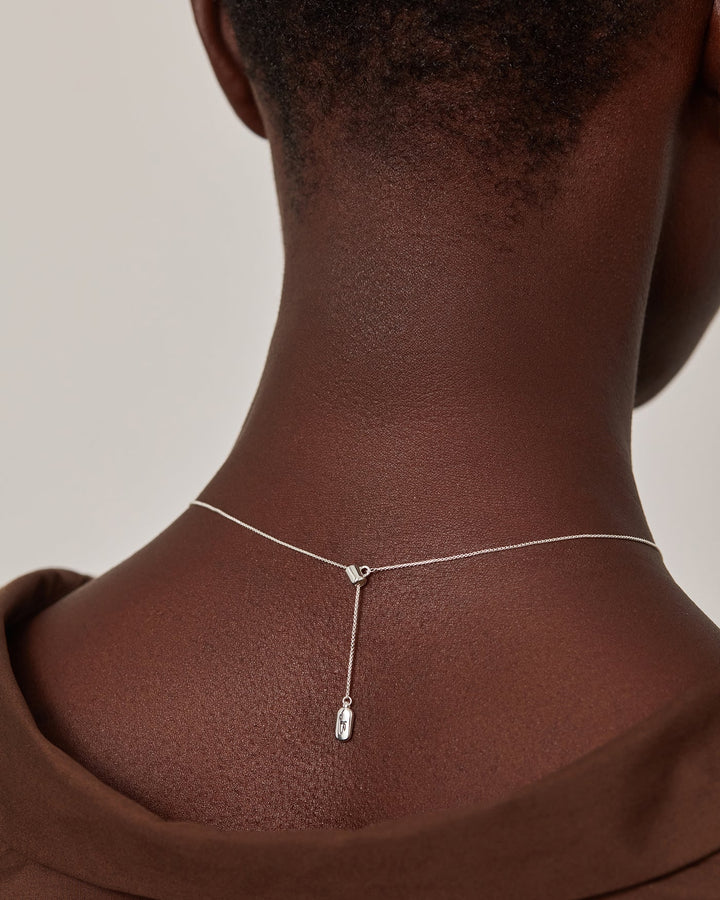 LEON PENDANT NECKLACE (SILVER) - JENNY BIRD