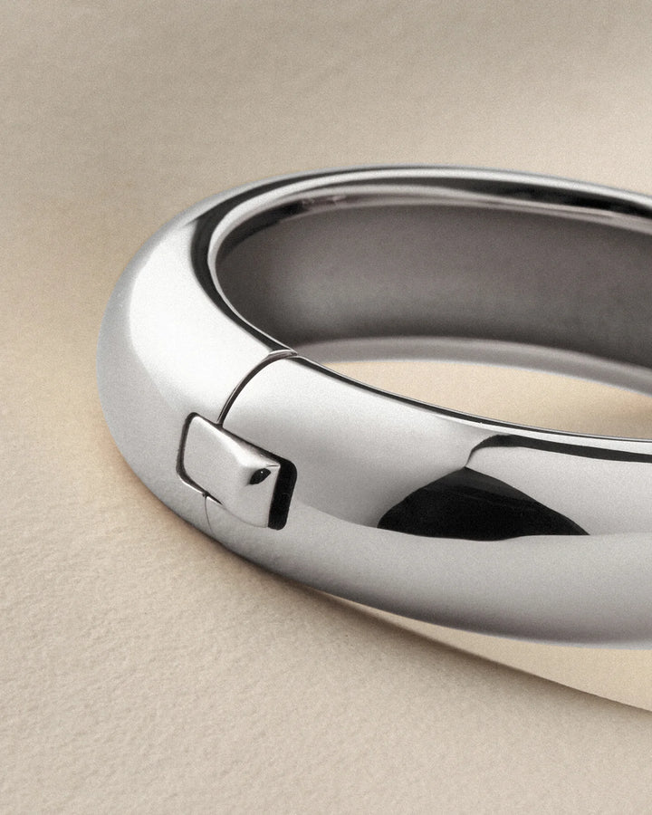 GEMMA BANGLE M/L (SILVER) - JENNY BIRD