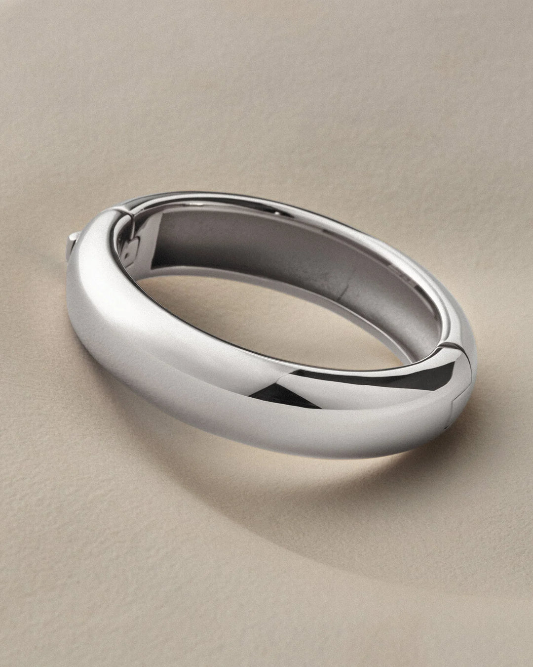GEMMA BANGLE S/M (SILVER) - JENNY BIRD
