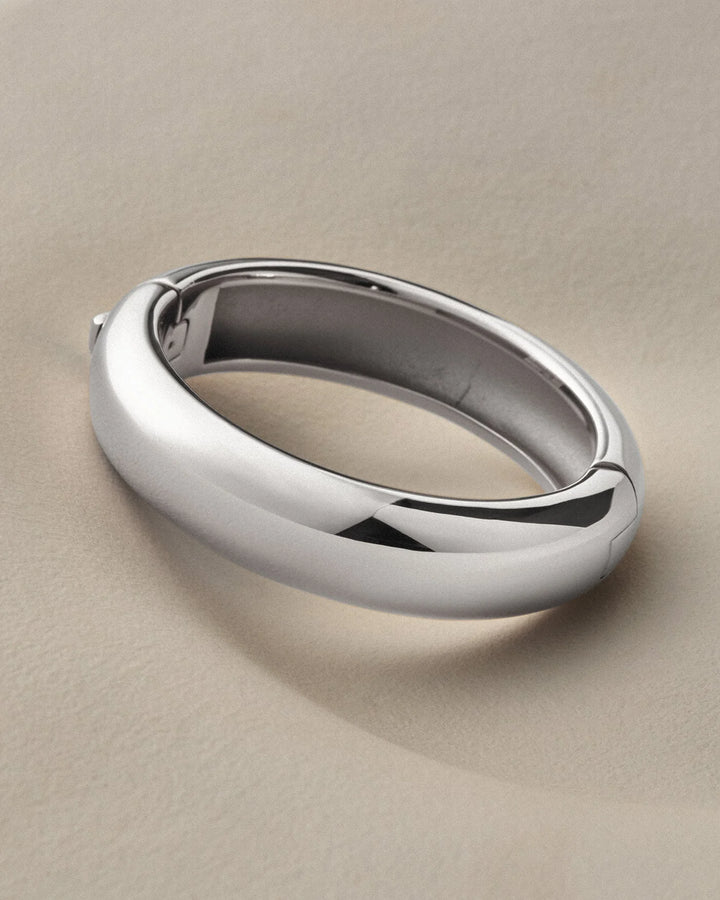 GEMMA BANGLE S/M (SILVER) - JENNY BIRD