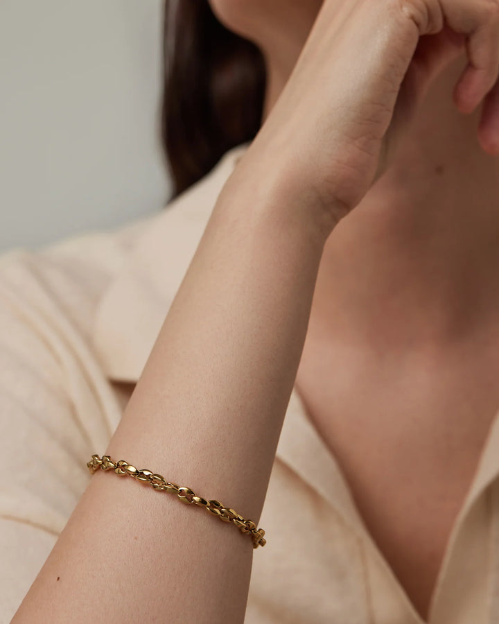 DHANI BRACELET L (GOLD) - JENNY BIRD