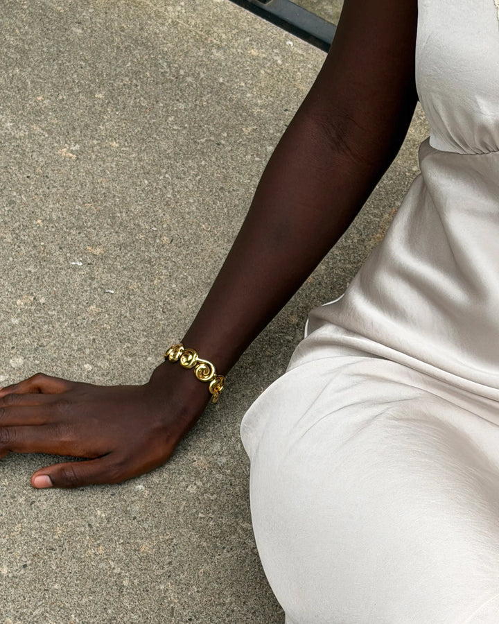 NICO BRACELET S/M (GOLD) - JENNY BIRD