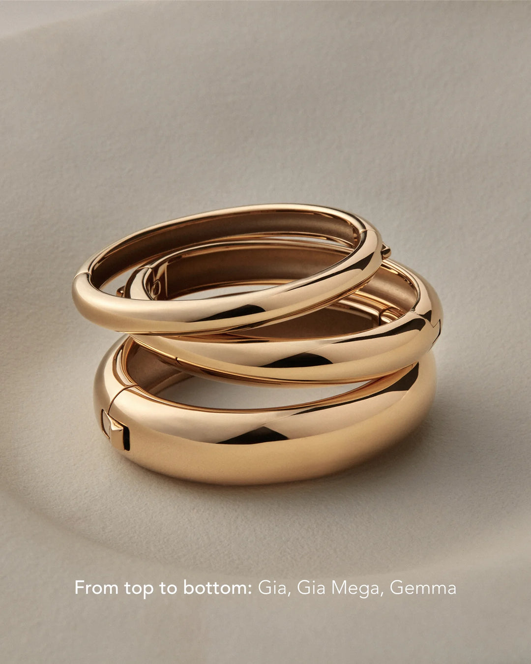 GIA BANGLE M/L (GOLD) - JENNY BIRD