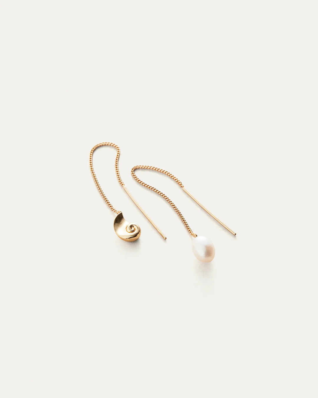 LUCILLE THREADER EARRING - JENNY BIRD
